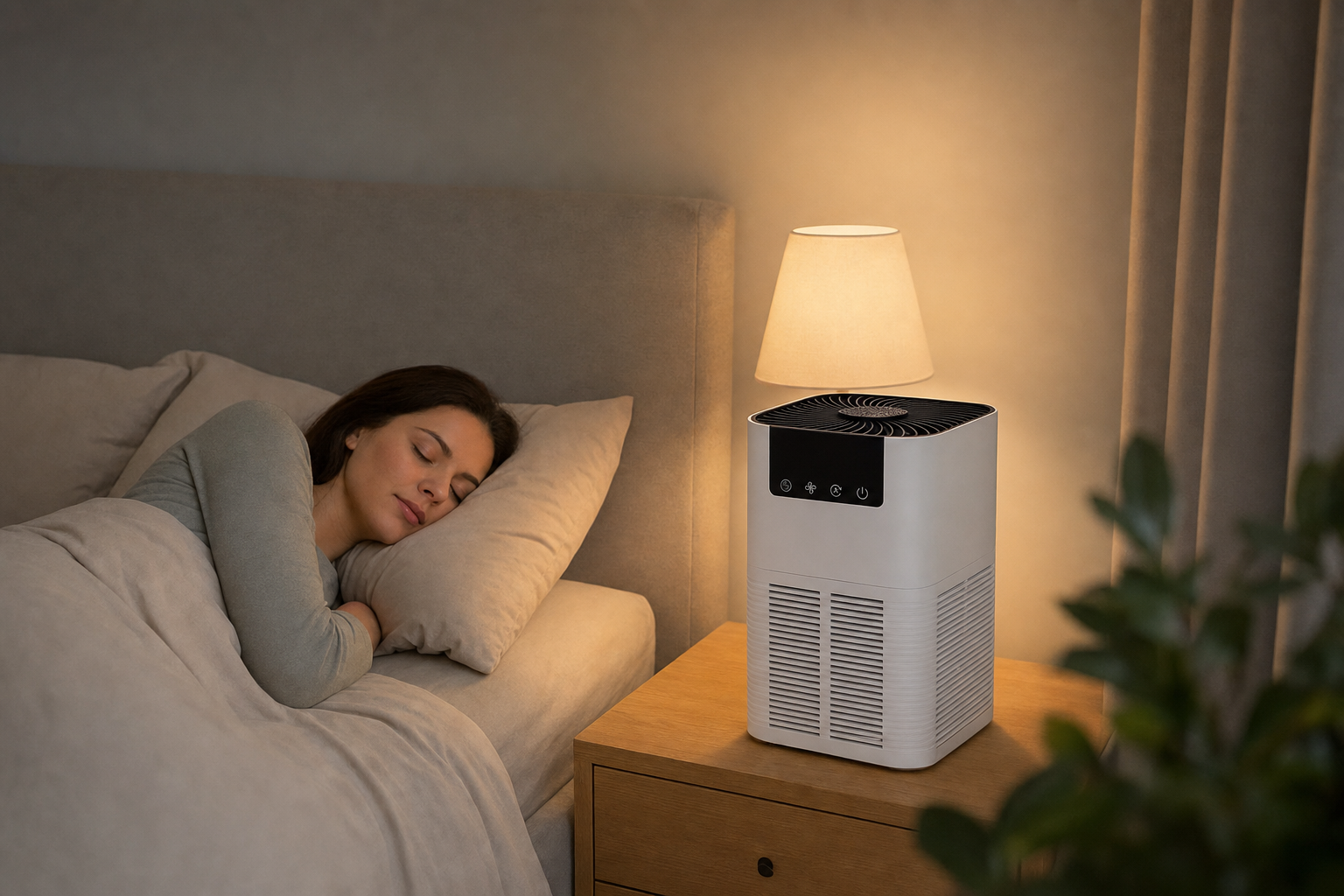 Was einen guten Luftreiniger fürs Schlafzimmer auszeichnet