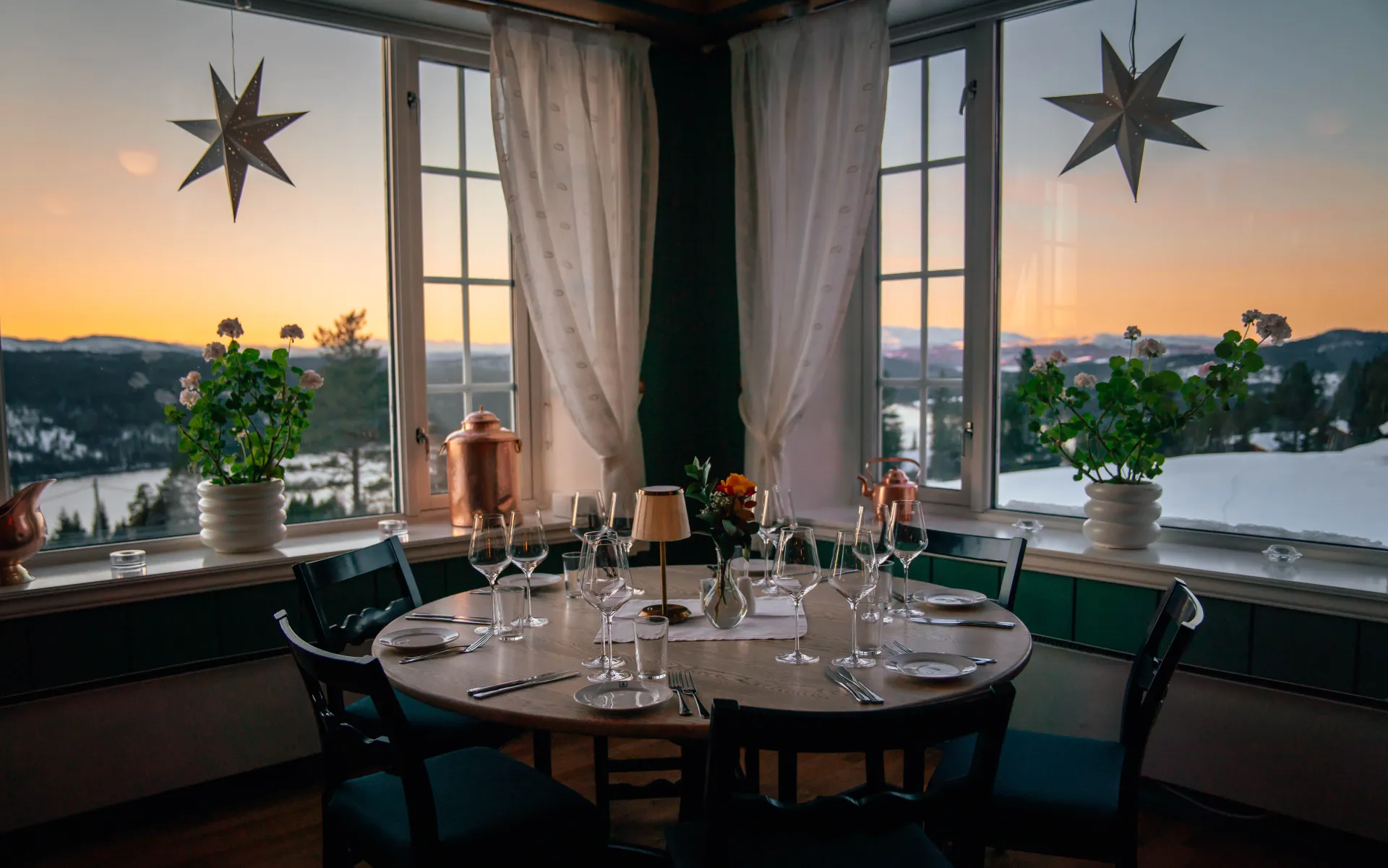 Restaurant med udsigt