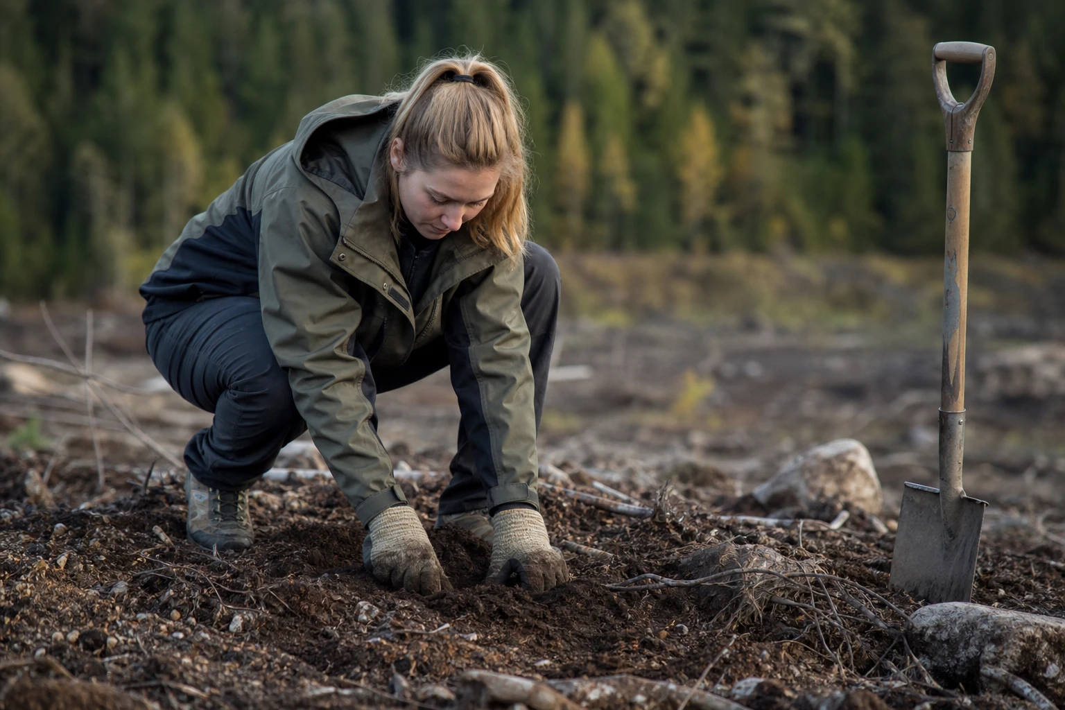 Klargjør voksestedet før plantingen
