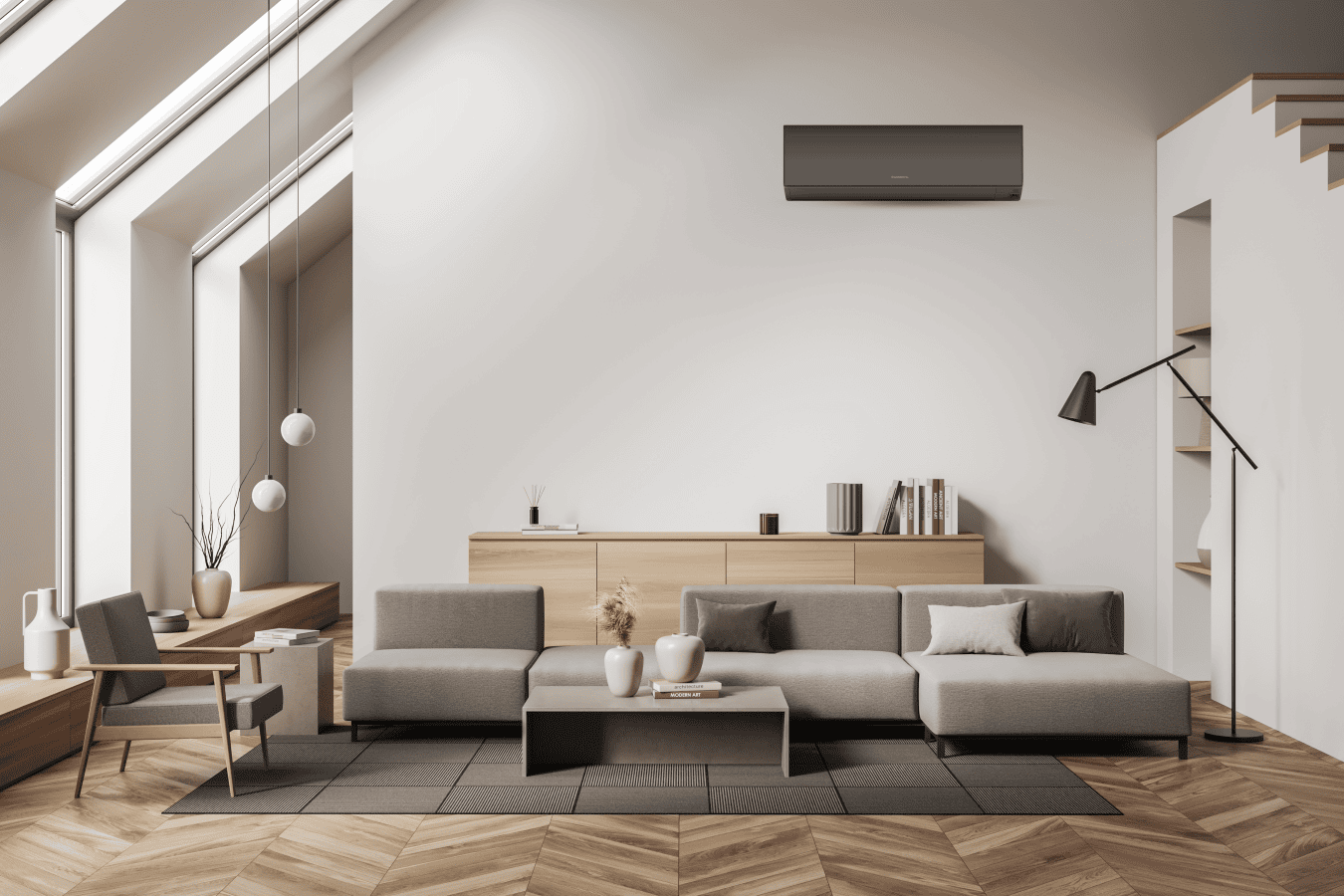 Bilde av Råtassen 4.0 varmepumpe – veggmontert innedel i sort design.png