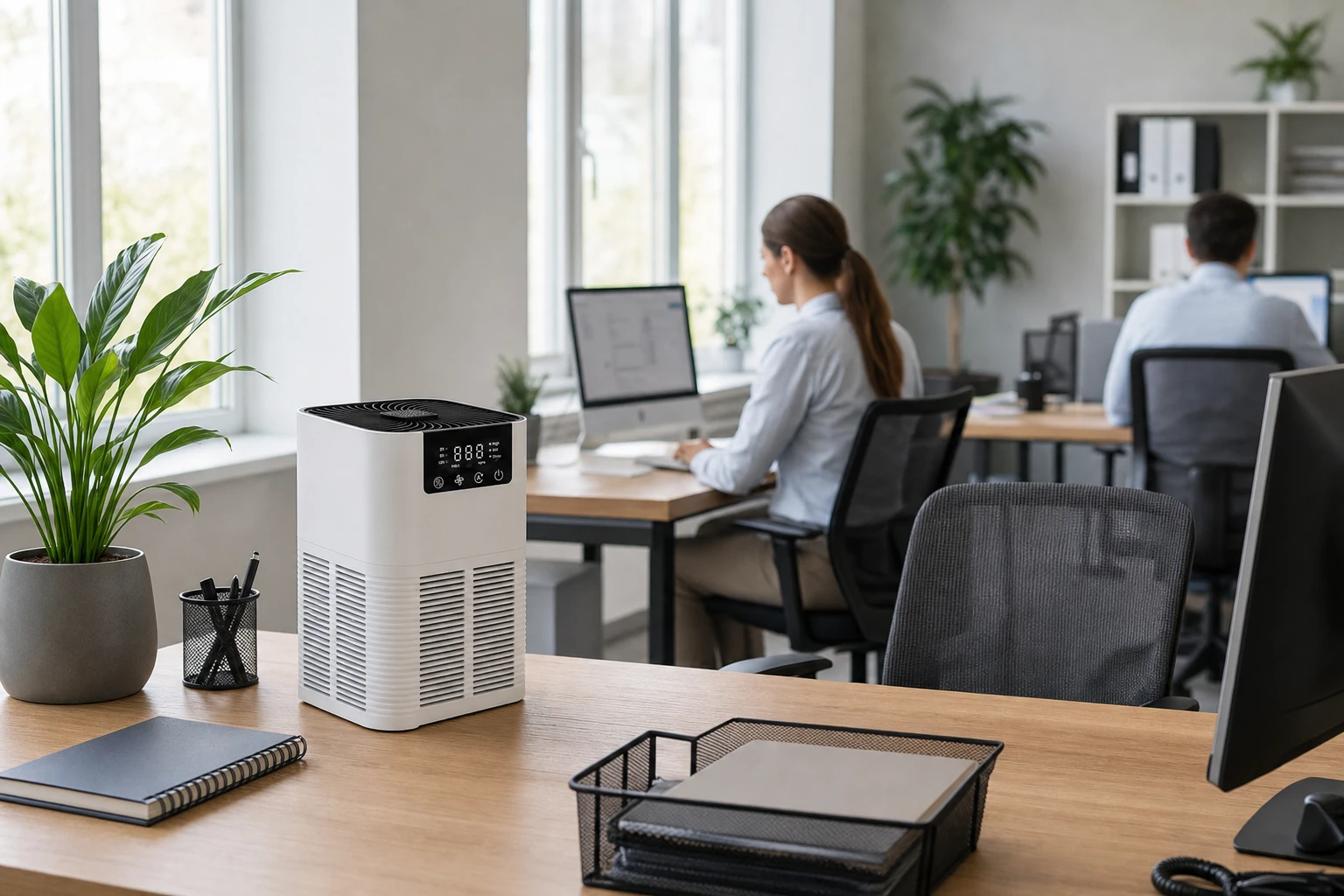 Welche Vorteile ein Luftreiniger im Büro bietet