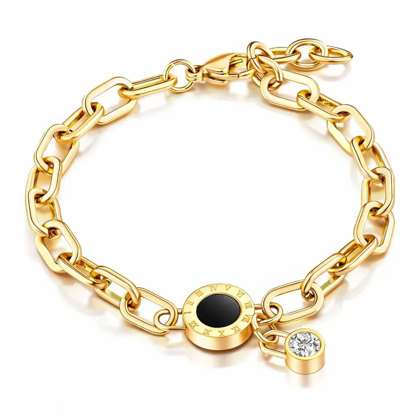 Clover Armbånd Onyx .webp
