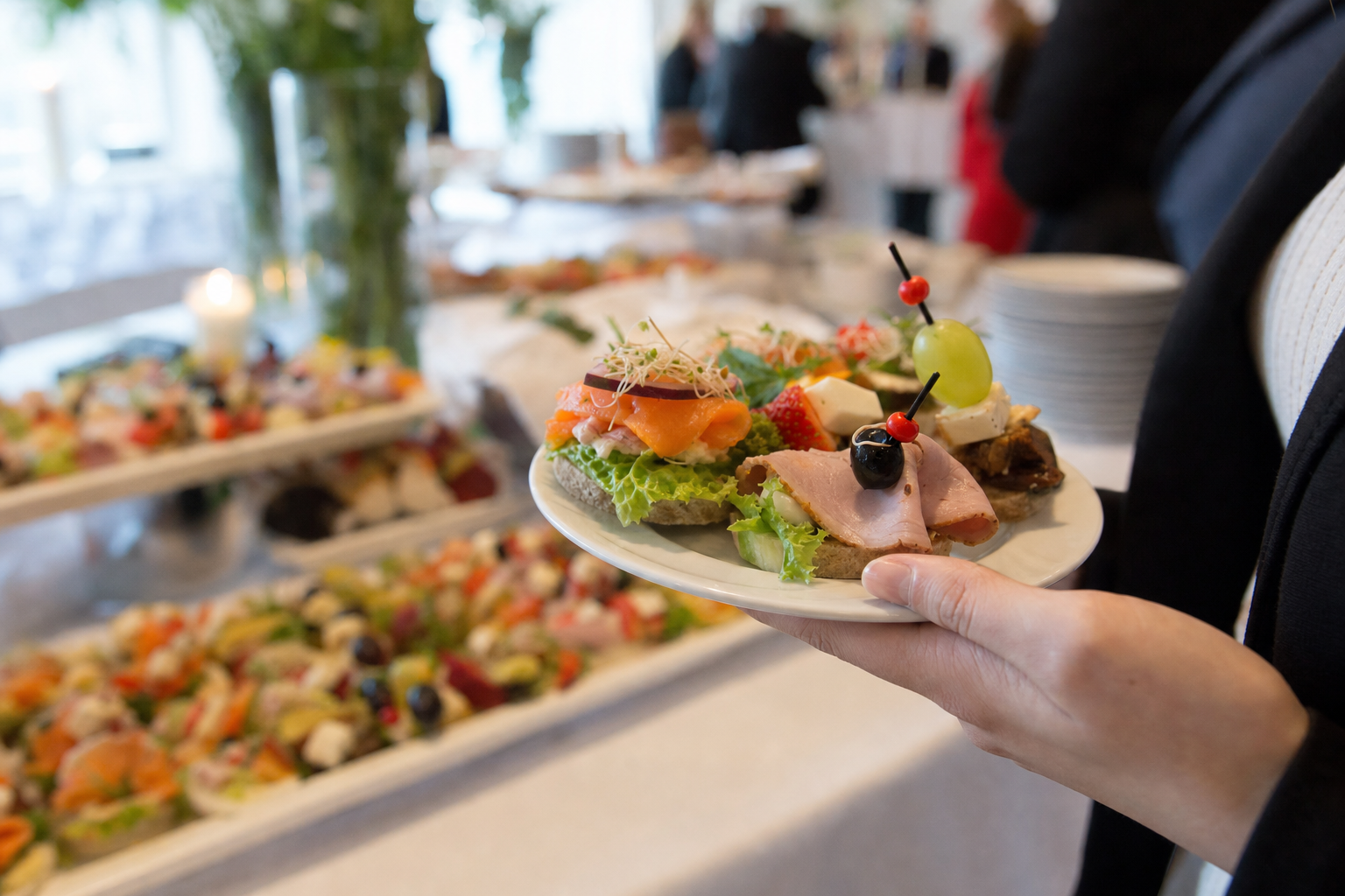 Når passer fingermat bedre enn buffet eller middag?